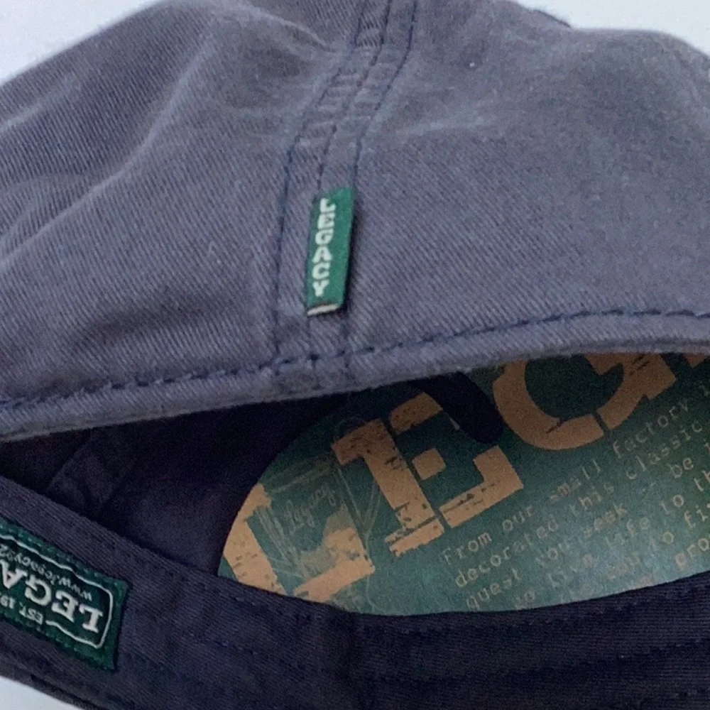 Legacy Navy Blue‎ Cap Gold Embroidered Navy Ball Cap Baseball Cap NWT
